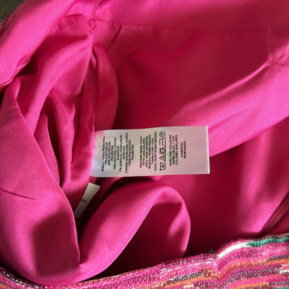 ❤️ EUC Loft Woven Abstract Skirt - Picture 4 of 5